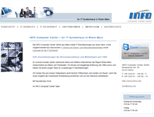 Tablet Screenshot of infocc.de